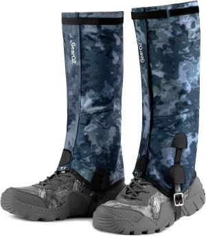 Waterproof Snow Leg Gaiters, Lightweight & Adjustable Winter Hiking Boot Gaiters for Men & Women, Special Designed for Skiing Walking Climbing, Hunting, Home Gardening or Snowshoeing
