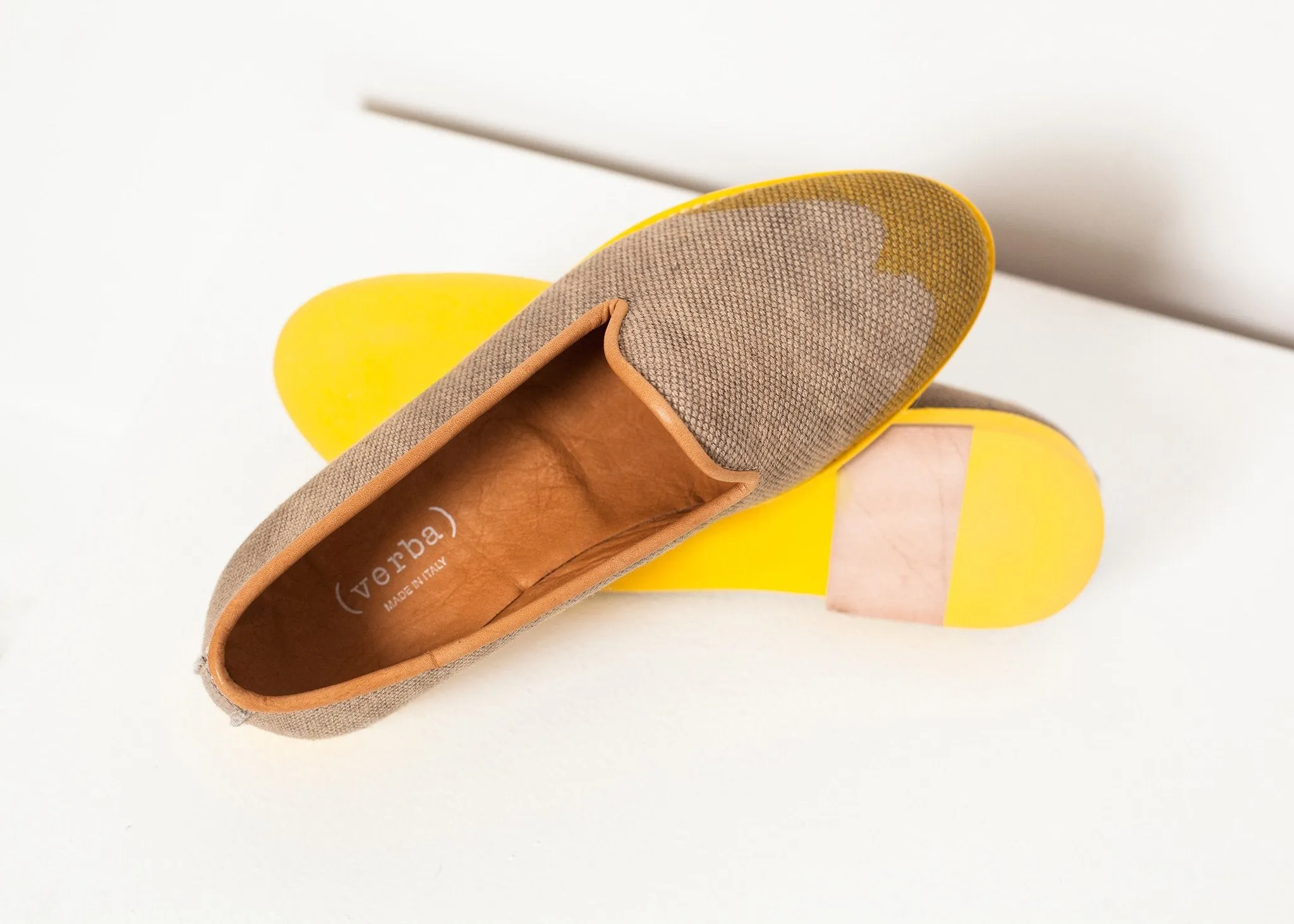 Wingtip Yellow Loafer Safe Client-approved in