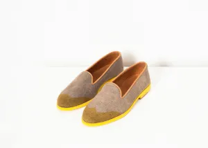 Wingtip Yellow Loafer Safe Client-approved in