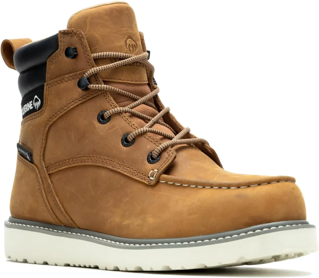 Wolverine Men's Trade Wedge Waterproof 6 " Construction Boot