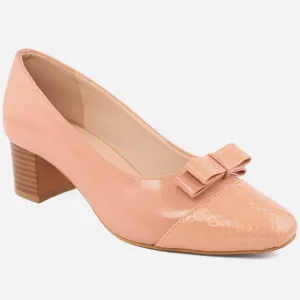 Women "Kelly" High Block heel court shoes