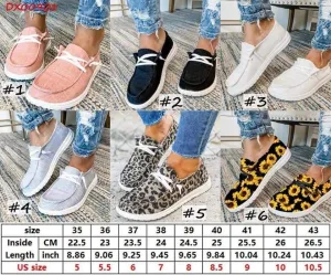 Women's canvas Loafer shoes