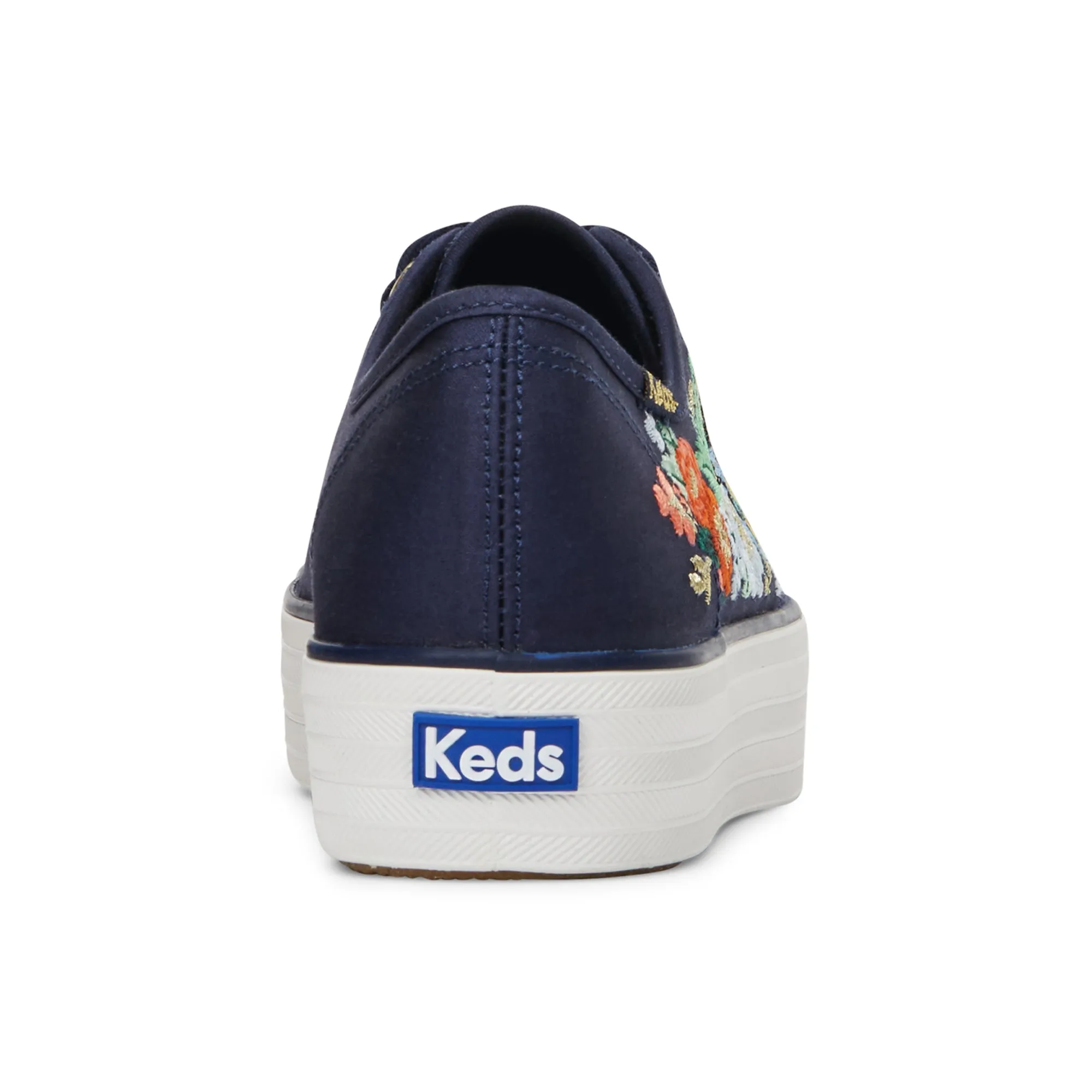 Women's Keds X Rifle Paper Co. Triple Kick Embroidery Vintage Blossom