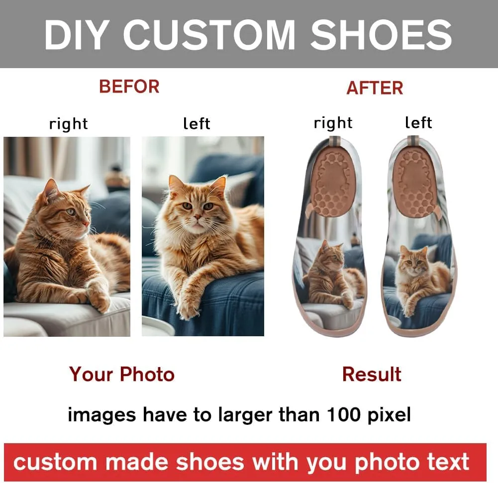 Women's Knitted Casual Loafers Art Painted Slip On Walking Shoes Lightweight Comfort Travel Sneakers