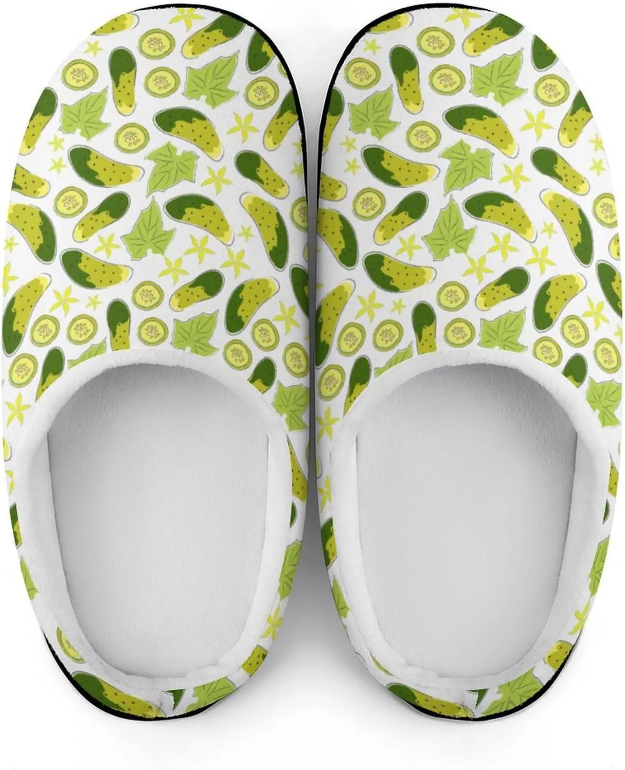 Womens Memory Foam Slippers Slip-On Shoes Mens Halloween Slippers Warm Cotton House Slippers Indoor Outdoor Slippers