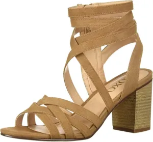 XOXO Eden Heeled Sandal, Tan, 7 M US