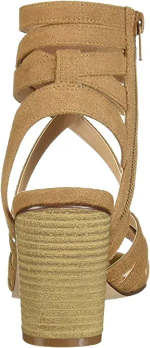 XOXO Eden Heeled Sandal, Tan, 7 M US
