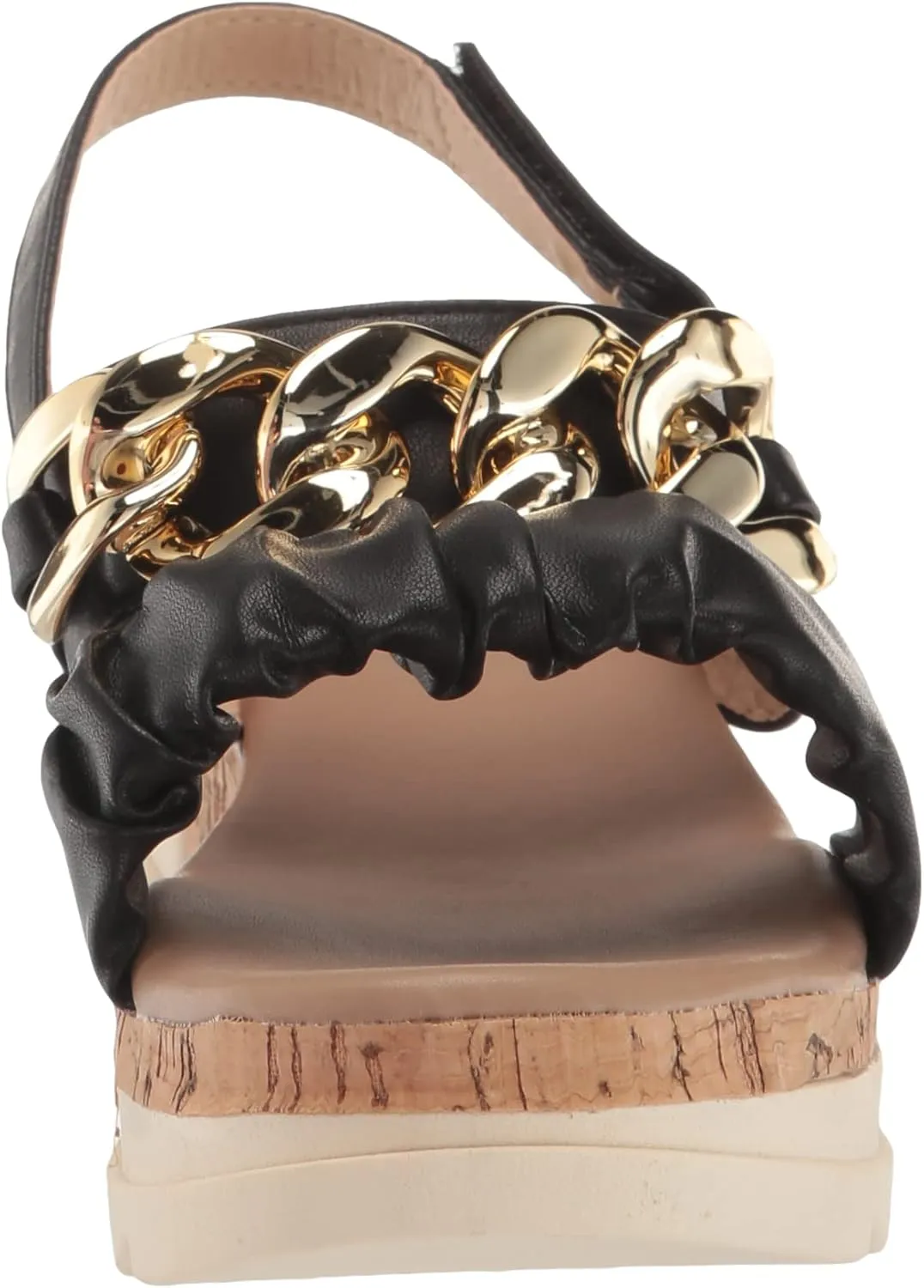 YOKI Women's Cork Platform Sandal Wedge