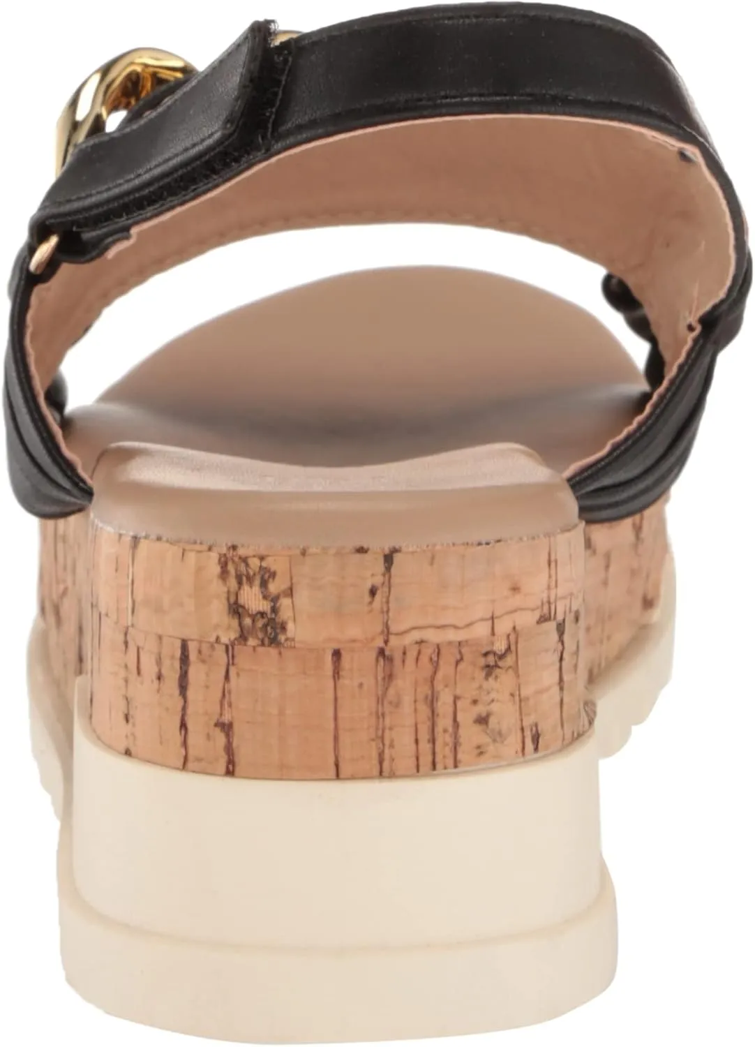 YOKI Women's Cork Platform Sandal Wedge